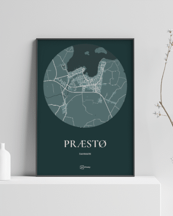 Præstø Plakaten Skovgrøn