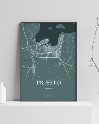 Præstø Plakaten Skovgrøn
