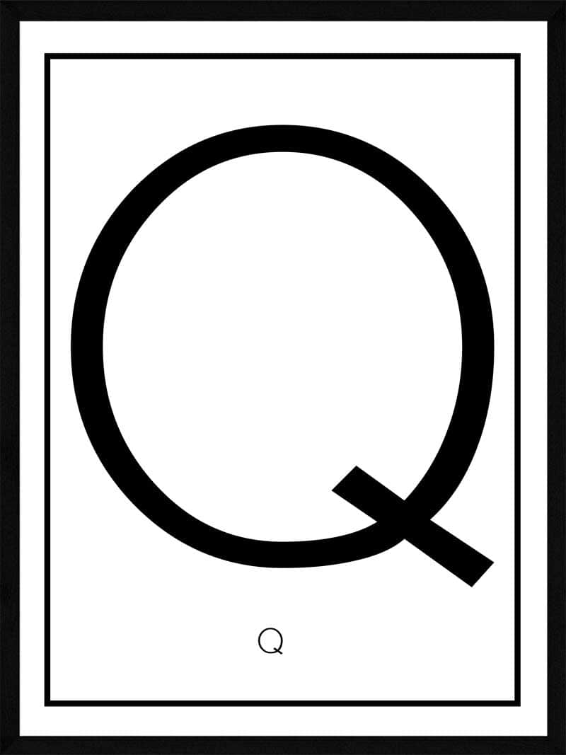 Q   Børneplakat