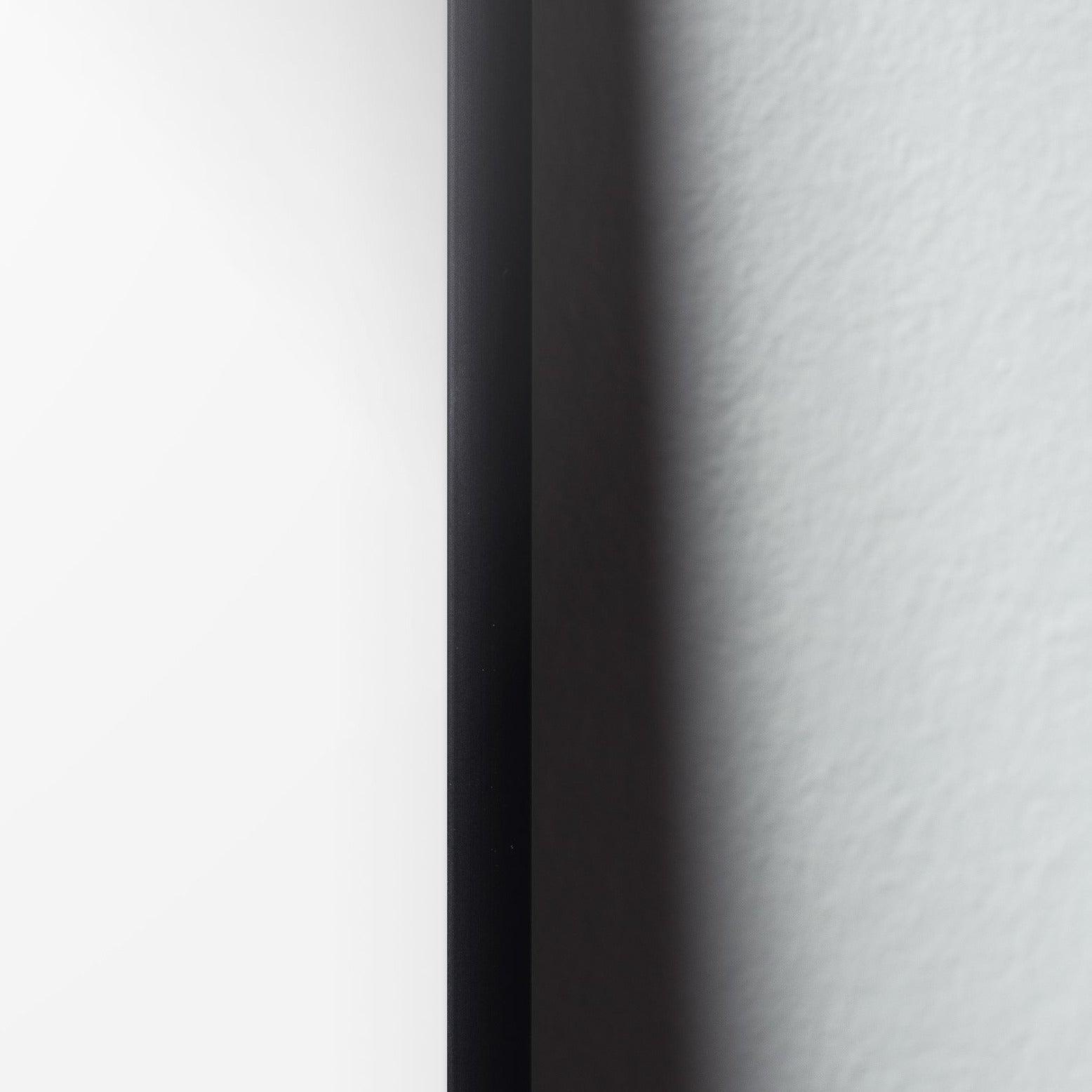 Ramme Sort Aluminium 21x30 Plakat Rammer