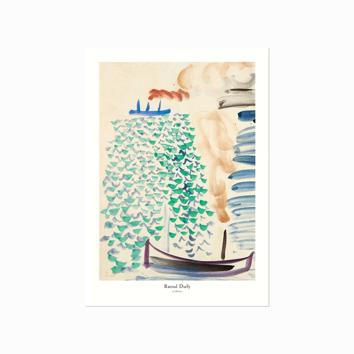 Raoul   Dufy    Le   Bateau