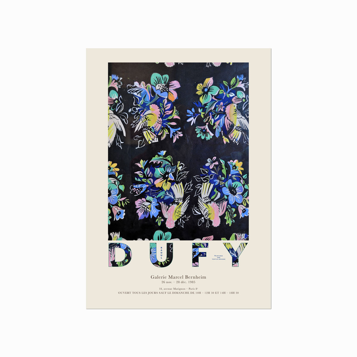 Raoul   Dufy    Perroquets   Et   Fleurs