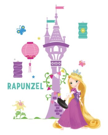 Rapunzel   Wallsticker    50x70cm