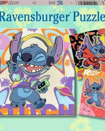 Ravensburger   Disney   Stitch   3x49     Puslespil   Geekd   Dk