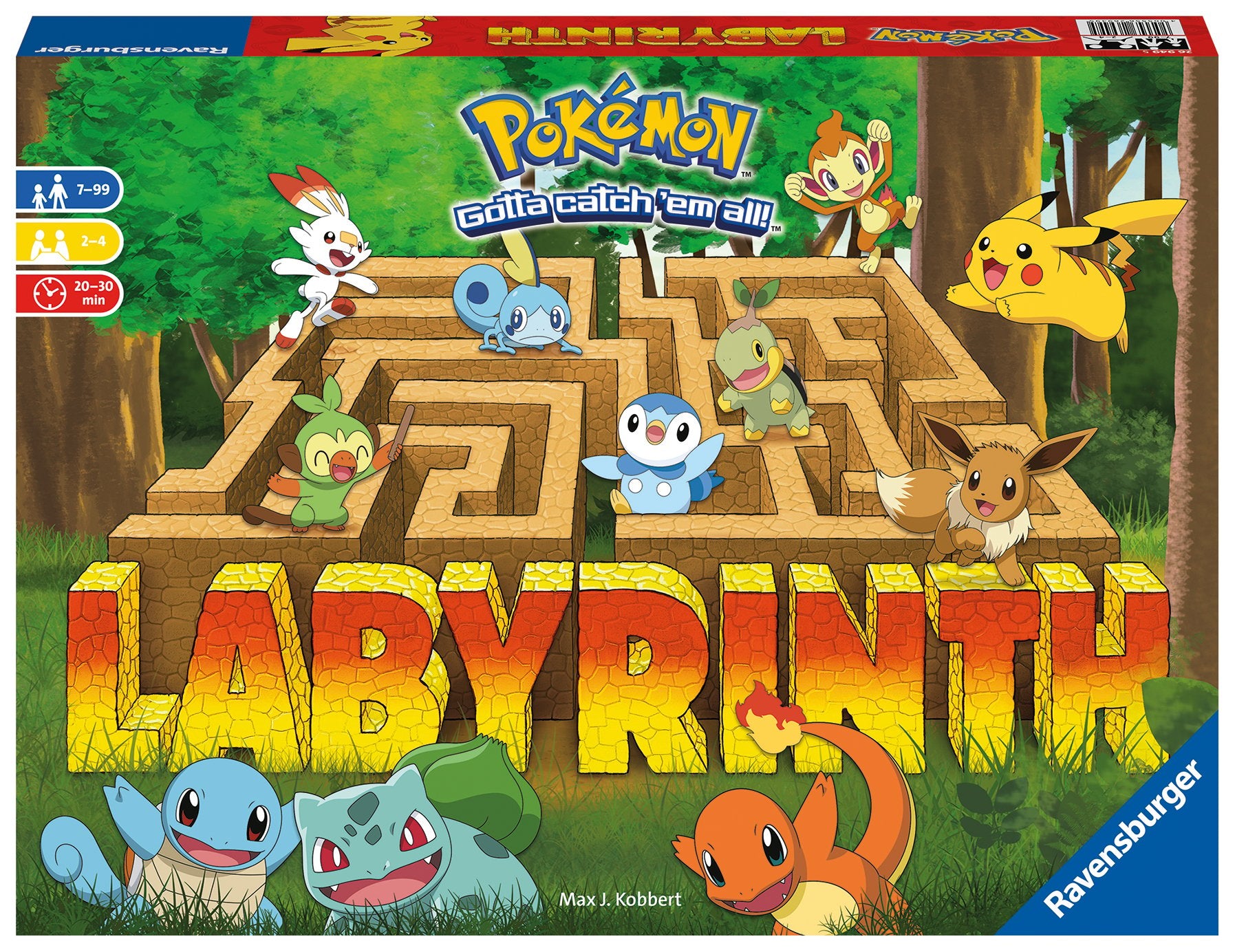 Ravensburger   Labyrinth   Pokémon    10827037    Pokemon   Kort   Geekd   Dk