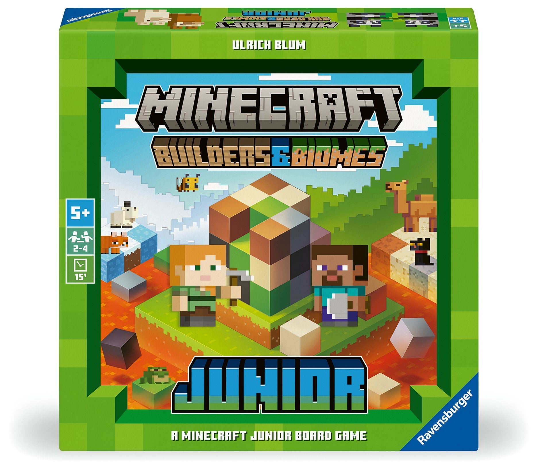 Ravensburger   Minecraft   Junior    10824705    Brætspil   Geekd   Dk