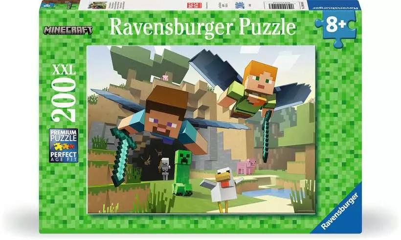 Ravensburger   Minecraft   200p    12004144    Brætspil   Geekd   Dk
