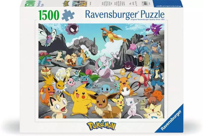 Ravensburger   Pokémon   Puslespil     1500   Brikker   Geekd   Dk