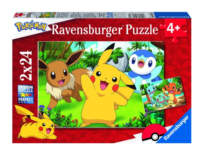 Ravensburger   Pokémon   2x24   Brikker