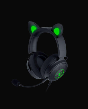Razer   Kraken   Kitty   V2   Pro     Gaming   Headset   Med   Udskiftelige   Rgb - ører    Sort    Geekd   Dk