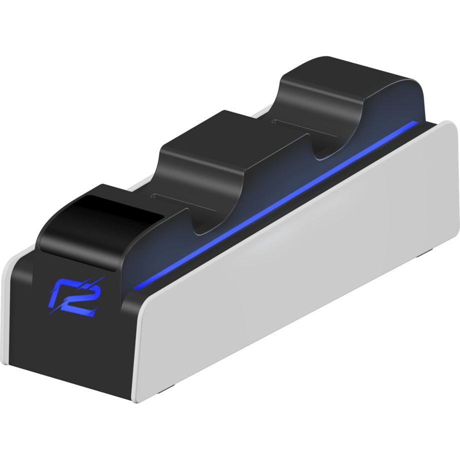 Ready2gaming   Ps5   Dualsense   Charging   Station    White   Charging   Dock   Geekd   Dk