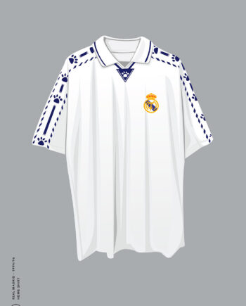 Real   Madrid   Home   Shirt   1994   96   Af   Olé   Olé