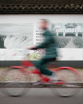 Red   Bicycle   Af   Julie   Aucoin