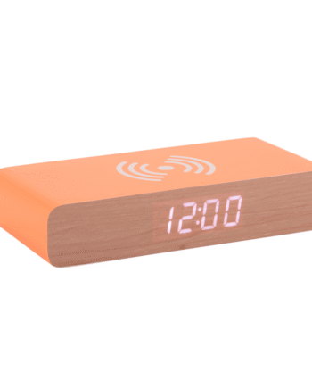 Retro   Led   Vækkeur    Orange