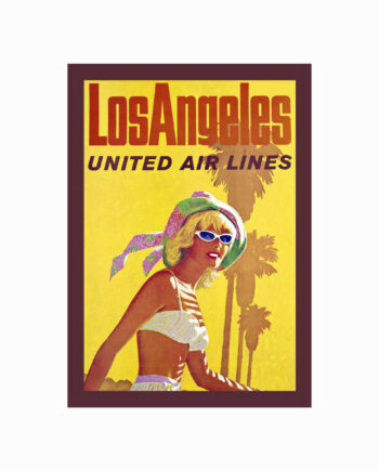 Retro   Plakat    Los   Angeles