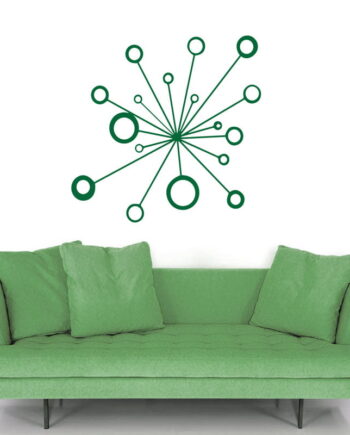 Retro   Spin   Wallsticker