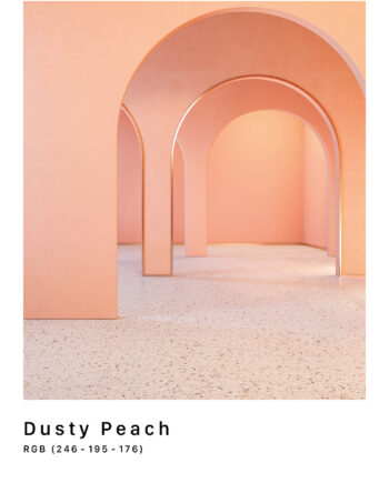 Rgb   Dusty   Peach   Af   Plakatwerket