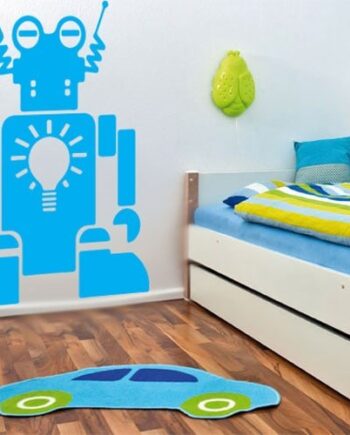Robotten   Keld   Wallsticker