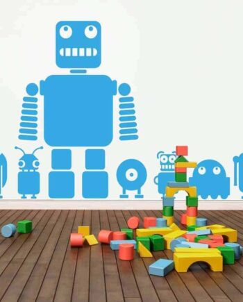 10   Robotter   Wallsticker