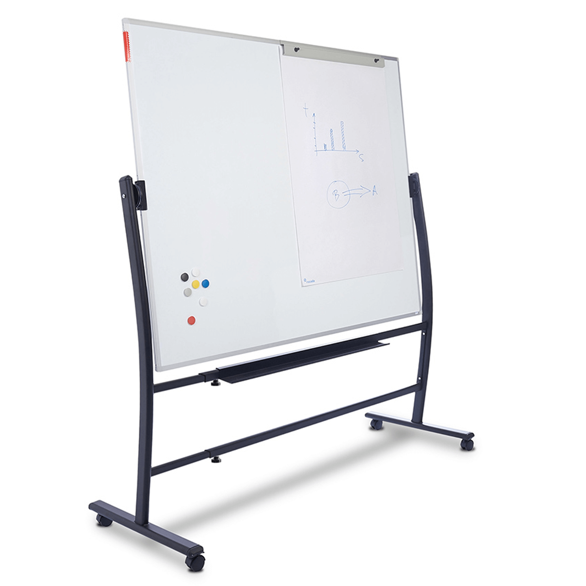 Rocada   360º   Dobbeltsidet   Mobil   Whiteboard