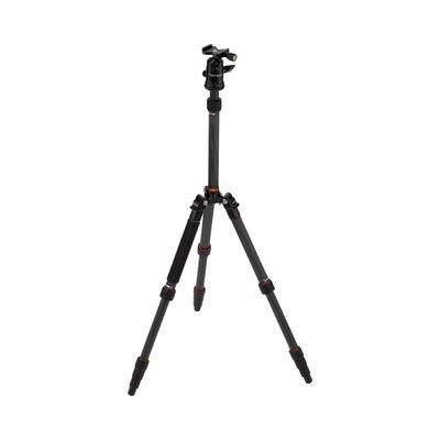 Rollei Kompact Rejsemodel No I Carbon Sort Kamerastativ Geekd Dk