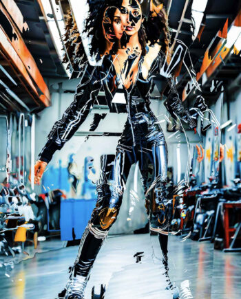 Roller   Skates   Woman   Iv   Af   Lotte   Grarup