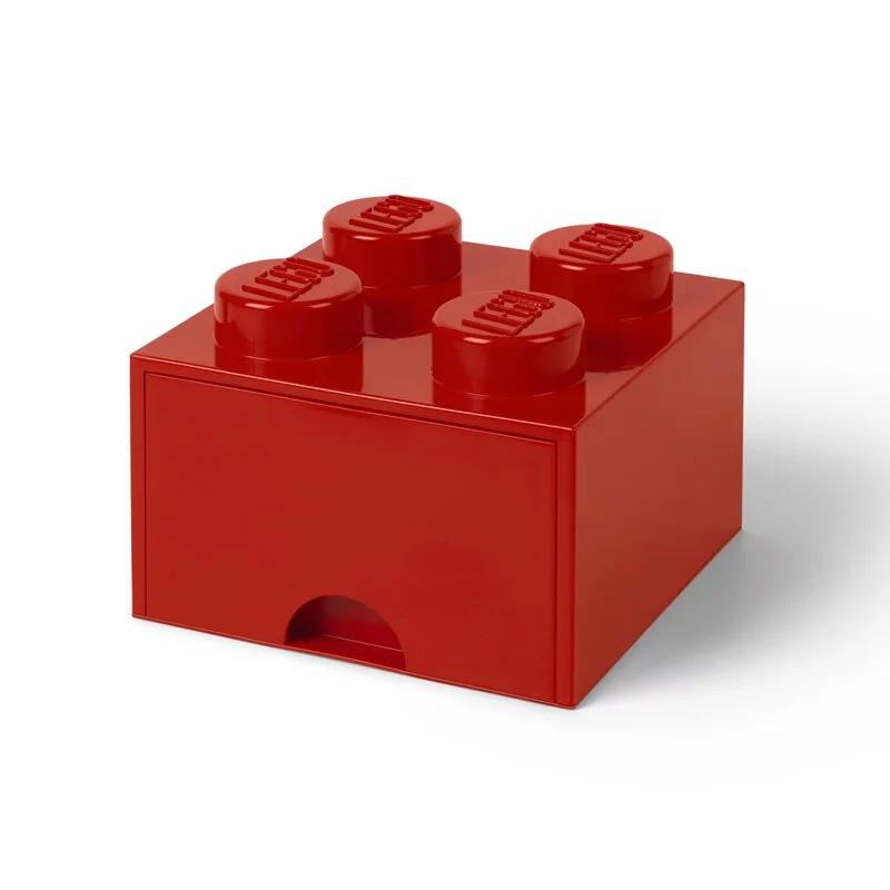 Room   Copenhagen   Lego   Brick   Drawer       Red   Rc40051730   Opbevaringskasse   Geekd   Dk