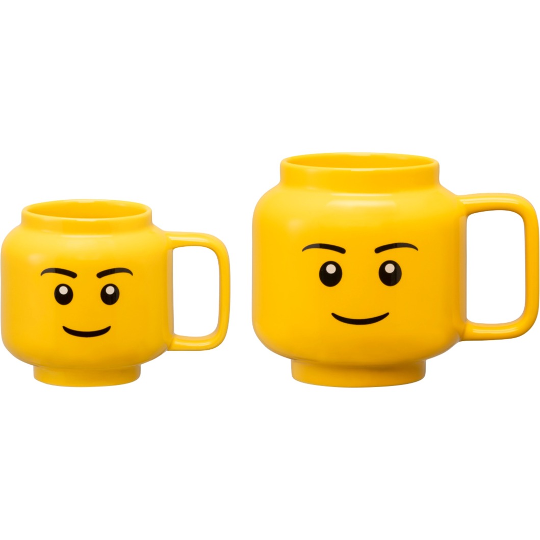 Room   Copenhagen   Lego   Ceramic   Mug   Boy    Large    Yellow    Kop   Geekd   Dk
