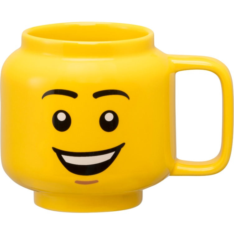 Room   Copenhagen   Lego   Ceramic   Mug   Happy   Boy    Small    Yellow    Kop   Geekd   Dk