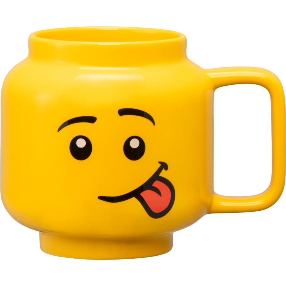 Room   Copenhagen   Lego   Ceramic   Mug   Silly    Large    Yellow    Kop   Geekd   Dk