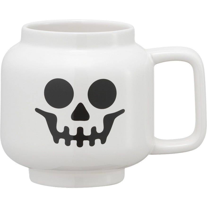 Room   Copenhagen   Lego   Ceramic   Mug   White   Skeleton    Large    White    Kop   Geekd   Dk