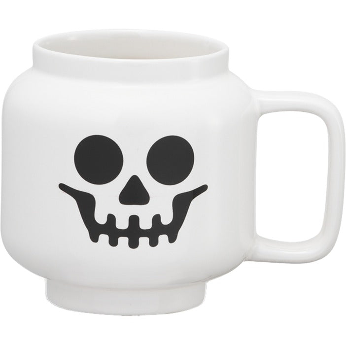 Room   Copenhagen   Lego   Ceramic   Mug   White   Skeleton    Small    Grey - Green    Kop   Geekd   Dk
