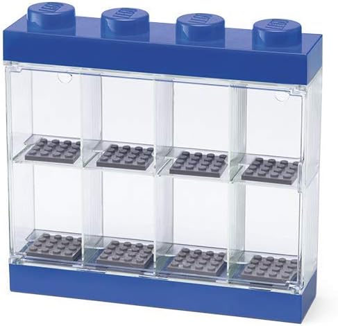 Room   Copenhagen   Lego   Minifigures   Display   Case   Blue    Storage   Box    Transparent    Transparent    Opbevaringskasse   Geekd   Dk