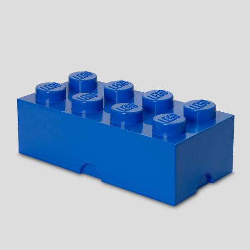 Room Copenhagen Lego Storage Brick Blue Rc40041731 Opbevaringskasse Geekd Dk