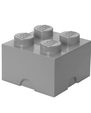 Room   Copenhagen   Lego   Storage   Brick       Grey   Rc40031740   Opbevaringskasse   Geekd   Dk