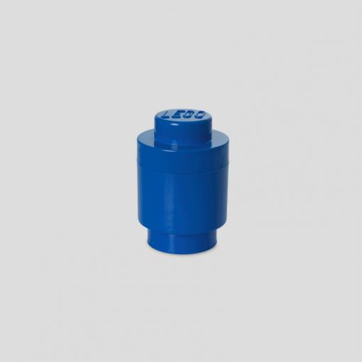 Room   Copenhagen   Lego   Storage   Brick       Round   Blue   Rc40301731   Opbevaringskasse   Geekd   Dk