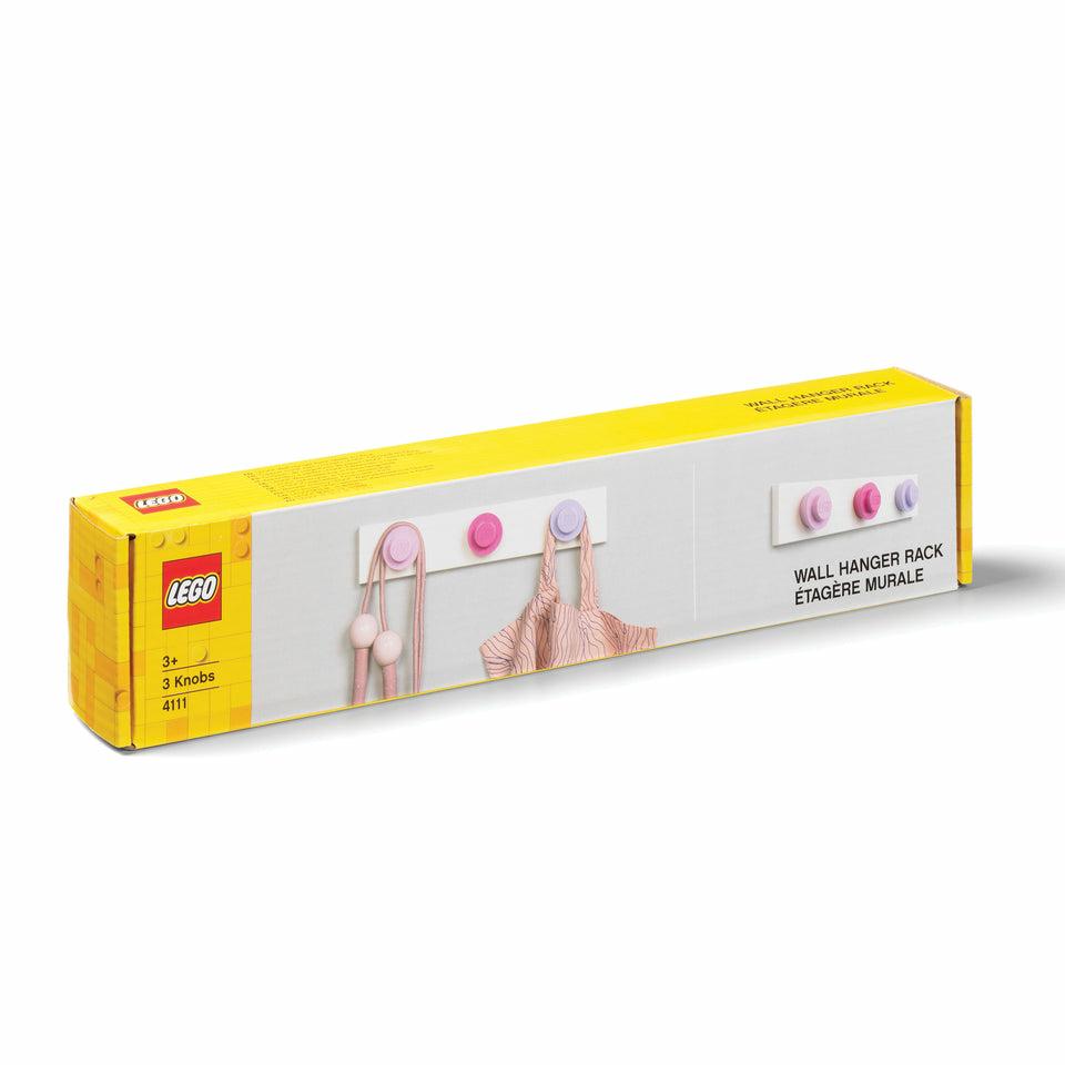Room Copenhagen Lego Wall Bracket Light Pink Rose 41110002 Opbevaringskasse Geekd Dk