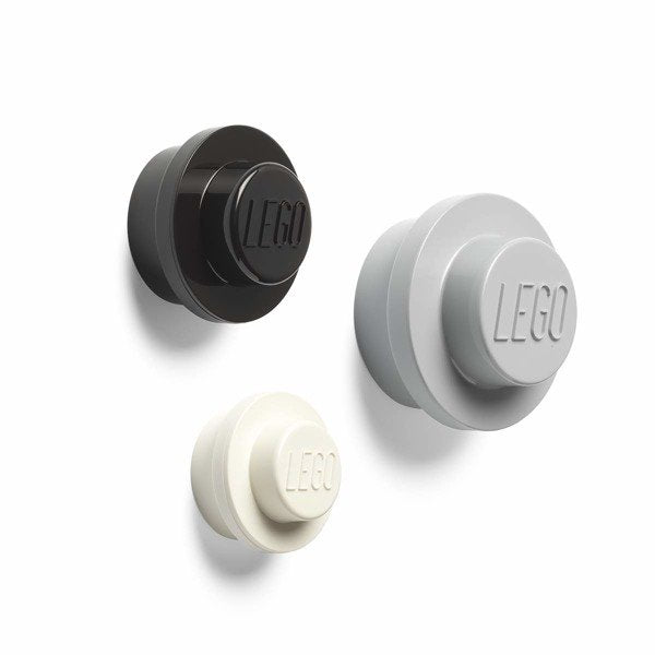 Room   Copenhagen   Lego   Wall   Bracket   White    Black    Grey   40161733   Opbevaringskasse   Geekd   Dk