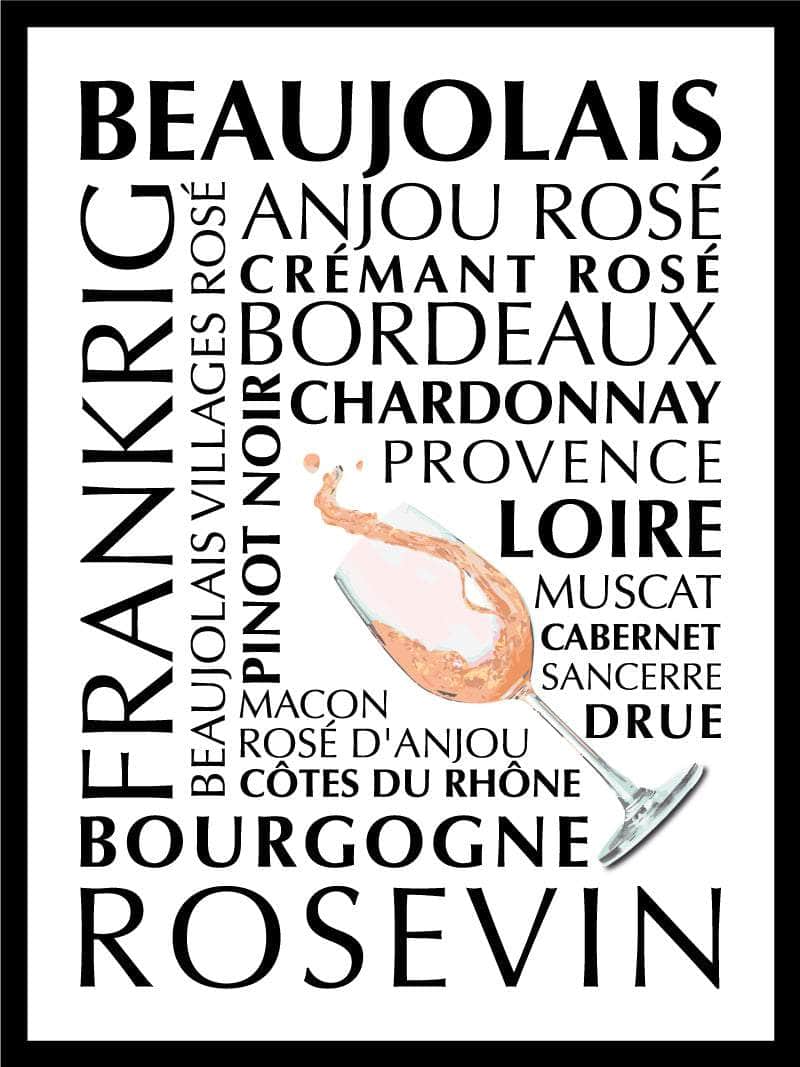 Rosé   Plakat   Frankrig
