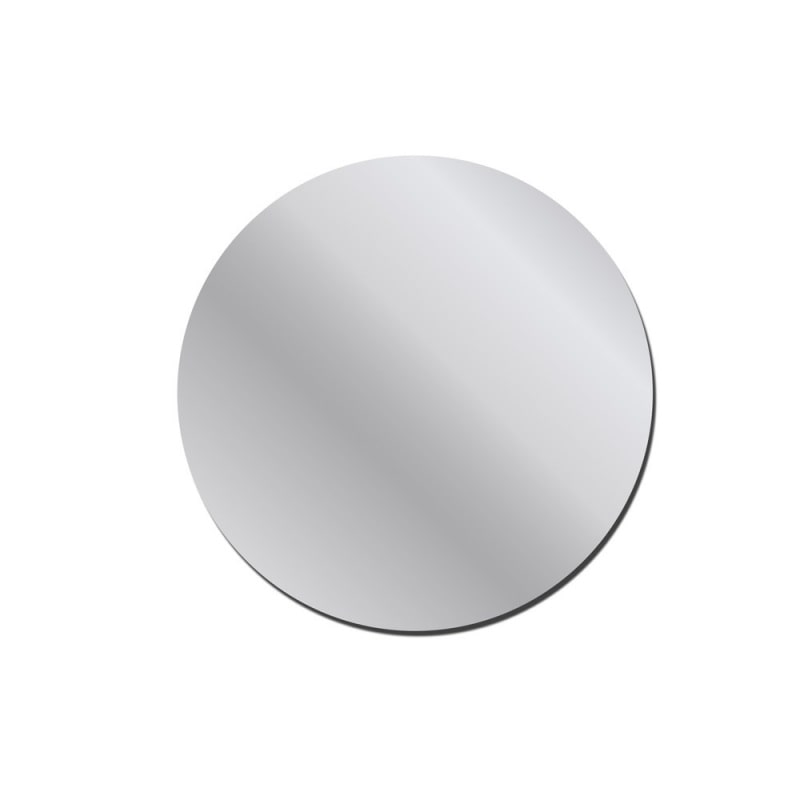 Rundt Spejl Til Diy Projekter Mm Selvklæbende Akryl Spejl Klistermærke 40cm I Diameter