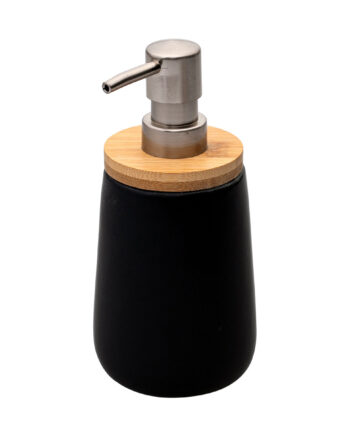 Sæbedispenser   Bambus    Sort