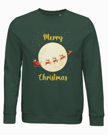 Santas   Sleigh   Ride    Jule   Sweatshirt    Unisex