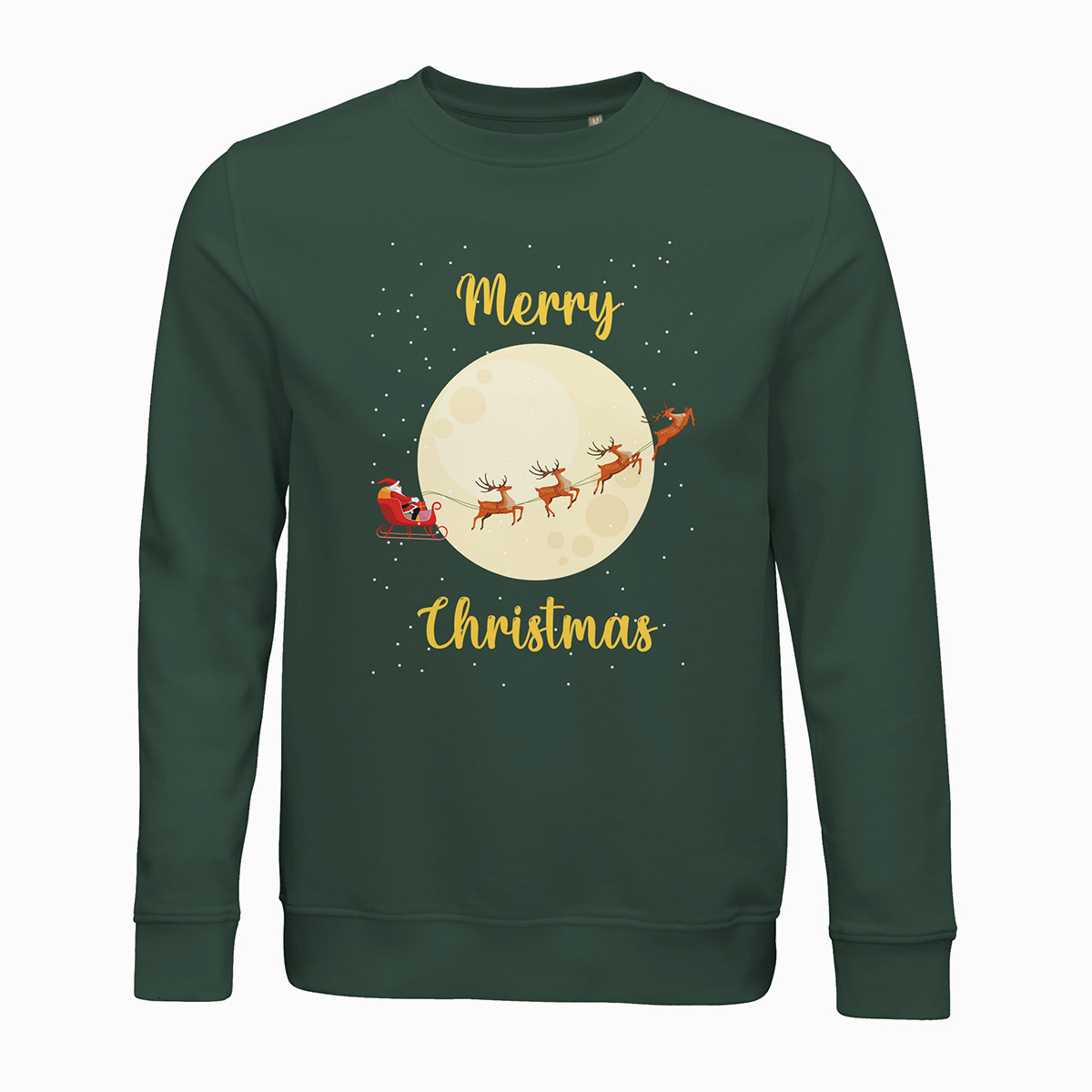 Santas Sleigh Ride Jule Sweatshirt Unisex