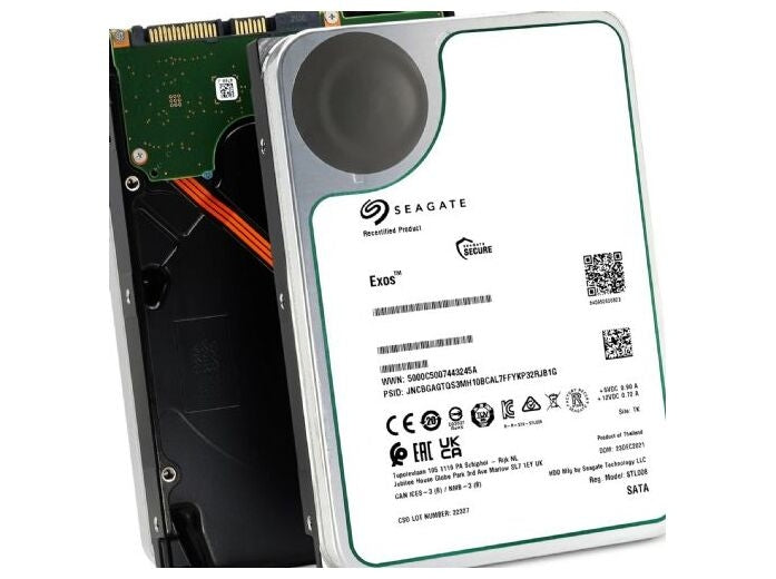 Seagate Exos Harddisk St26000nm000c - Fr 26tb Sata - 600 7200rpm Factory Refurbished Hdd Geekd Dk