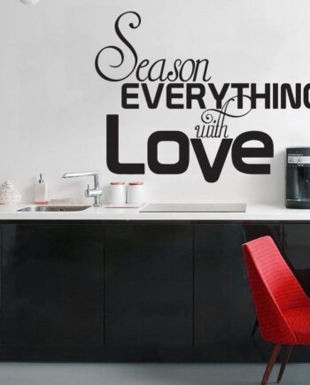 Season   Everything   With   Love   Wallsticker