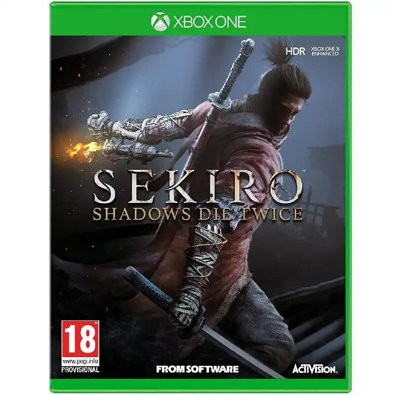 Sekiro :  Shadows   Die   Twice     Import     Xbox   One   Xbox   One   Spil   Geekd   Dk