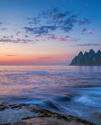Senja   Sunset   Af   Frank   Olsen