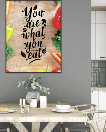 Serie       You   Are   What   You   Eat - Plakat   21   X   29        A4    Kr    199  -