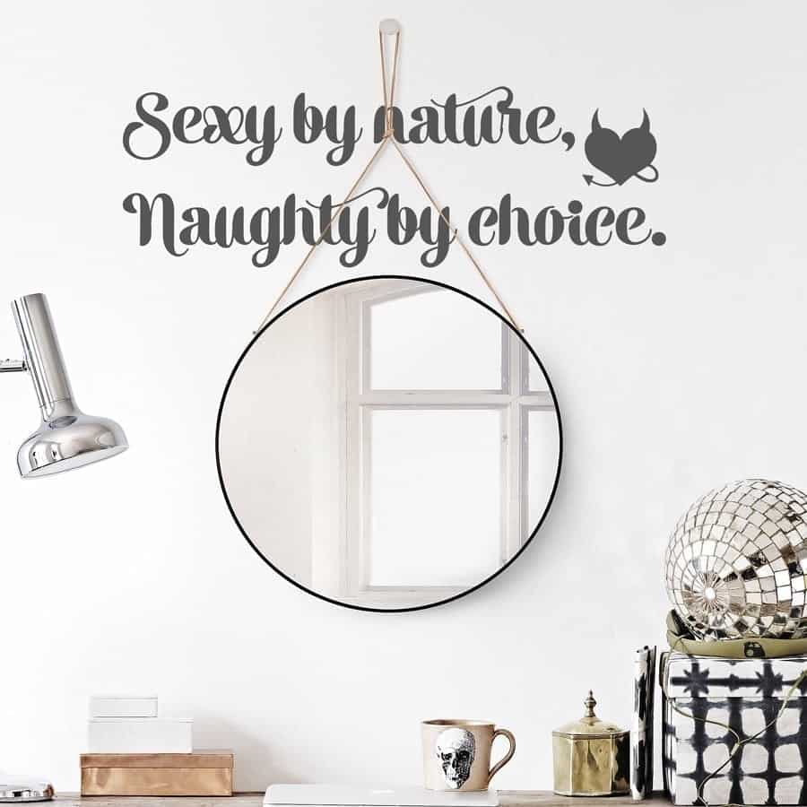 Sexy   By   Nature   Wallsticker
