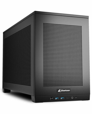 Sharkoon   Rebel   C20   Itx   Rgb    Tower   Case    Black